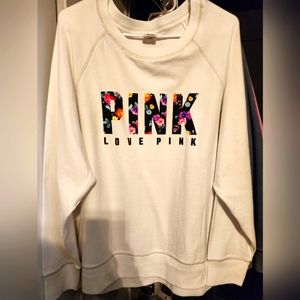 VS Pink crew neck Sweatshirt